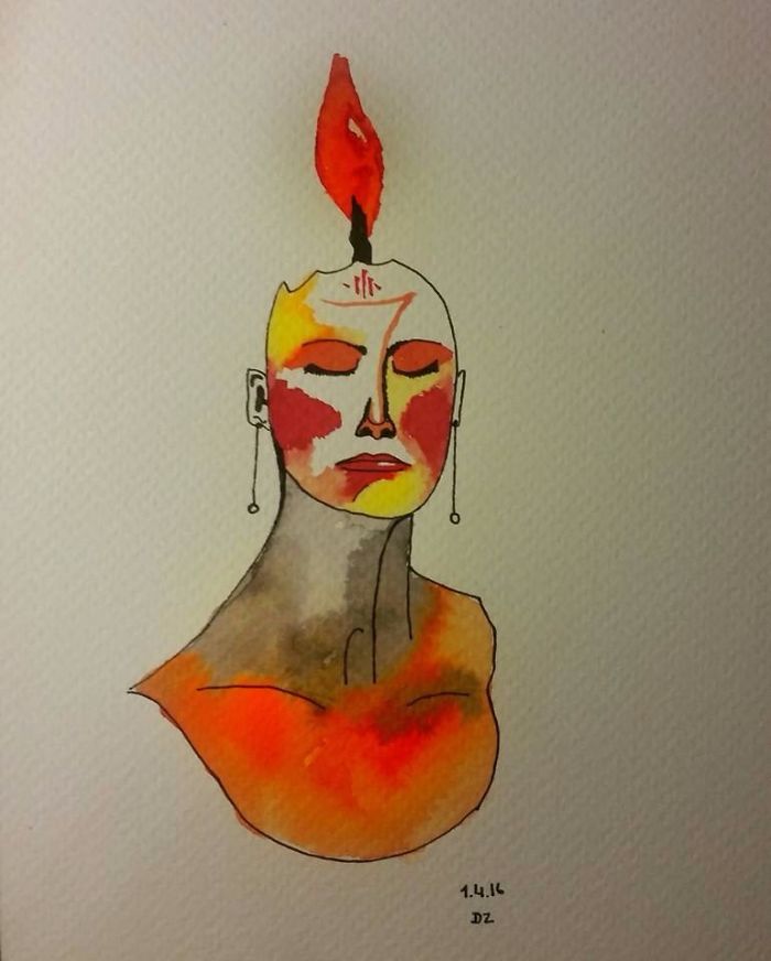 Girls Made Of Water...color