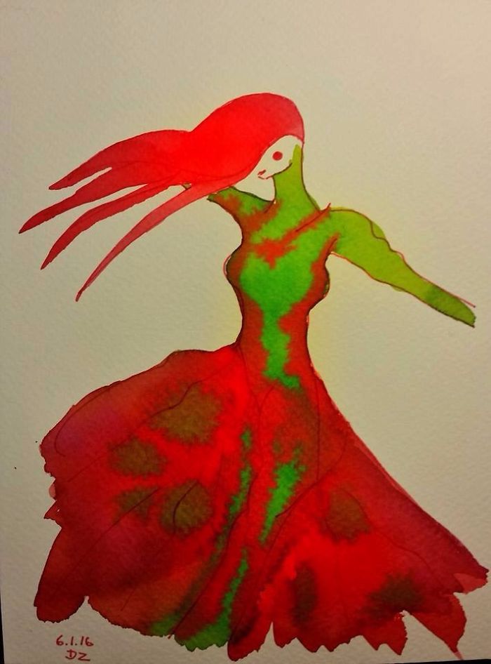 Girls Made Of Water...color