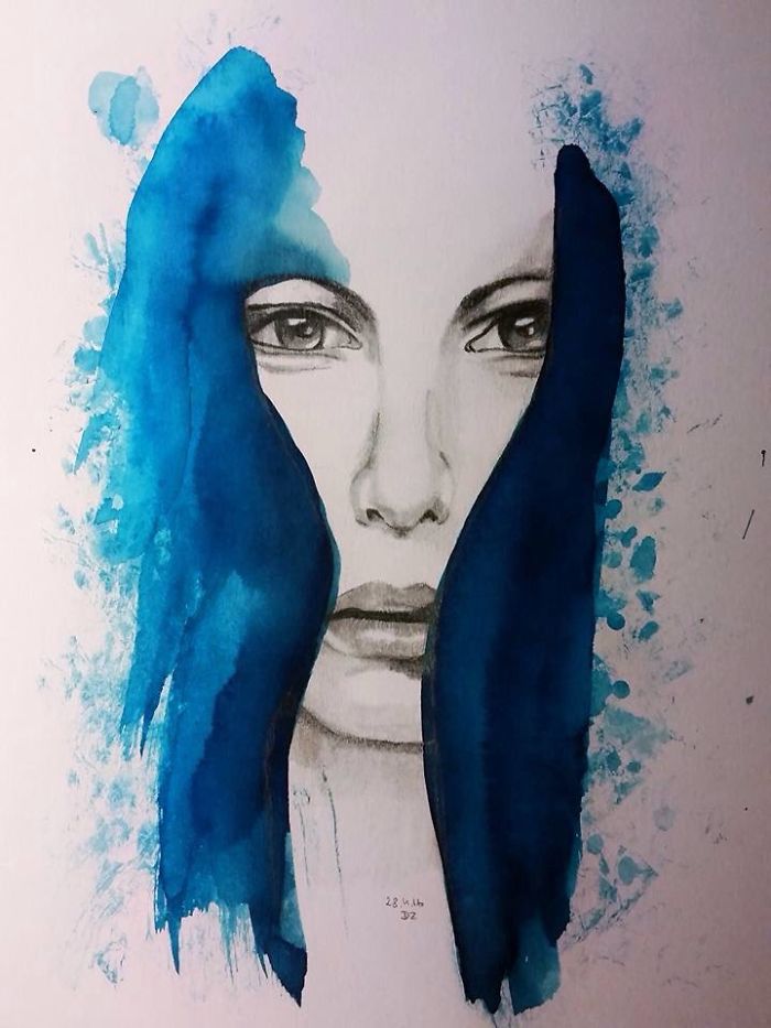 Girls Made Of Water...color