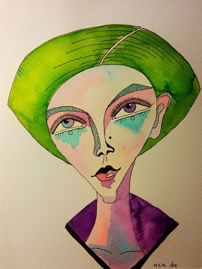 Girls Made Of Water...color Girls Made Of Water...color