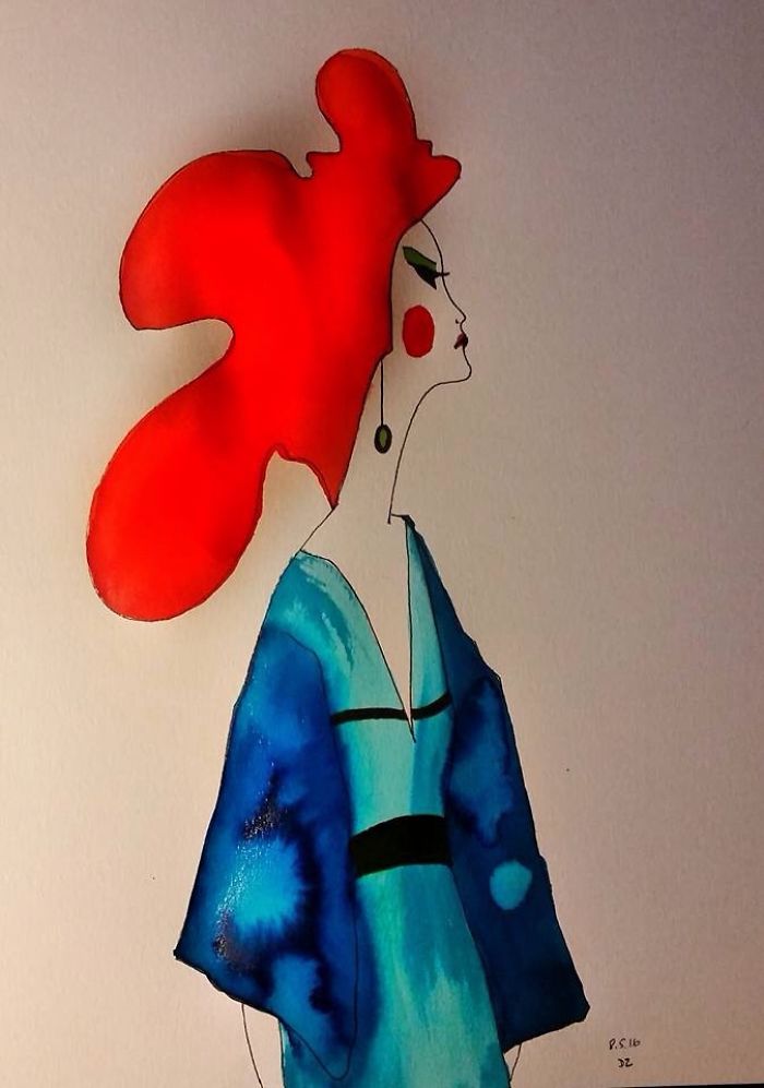 Girls Made Of Water…color