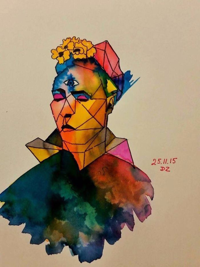 Girls Made Of Water...color Girls Made Of Water...color