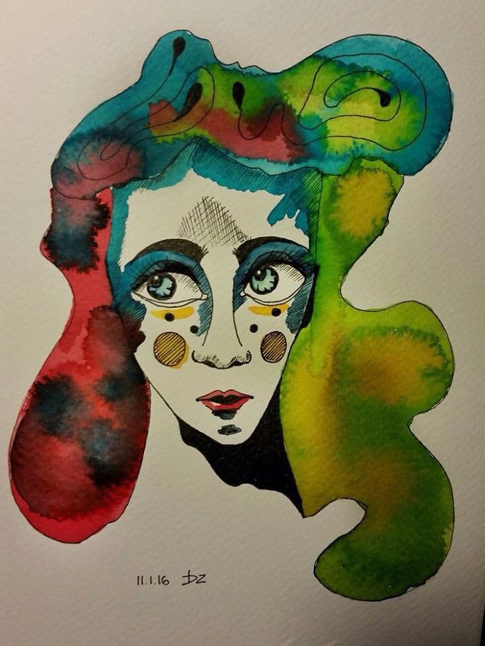 Girls Made Of Water...color