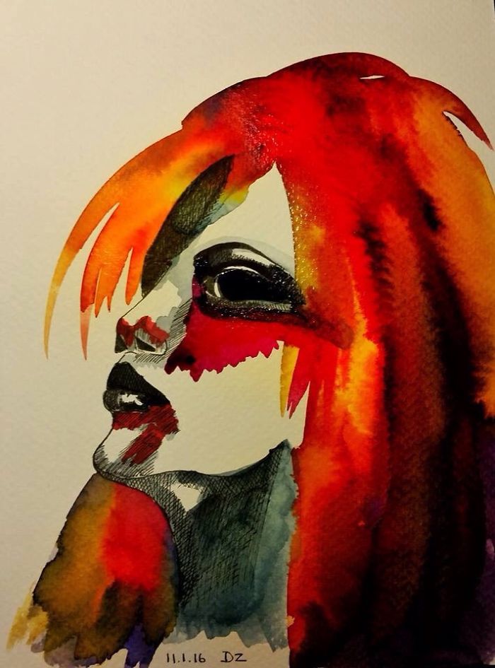 Girls Made Of Water...color