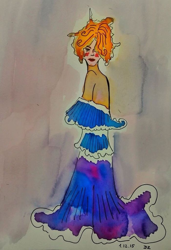 Girls Made Of Water...color