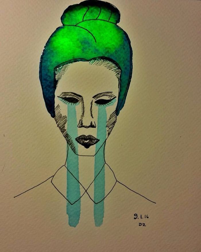 Girls Made Of Water...color