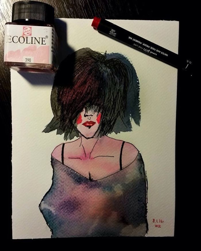 Girls Made Of Water...color Girls Made Of Water...color