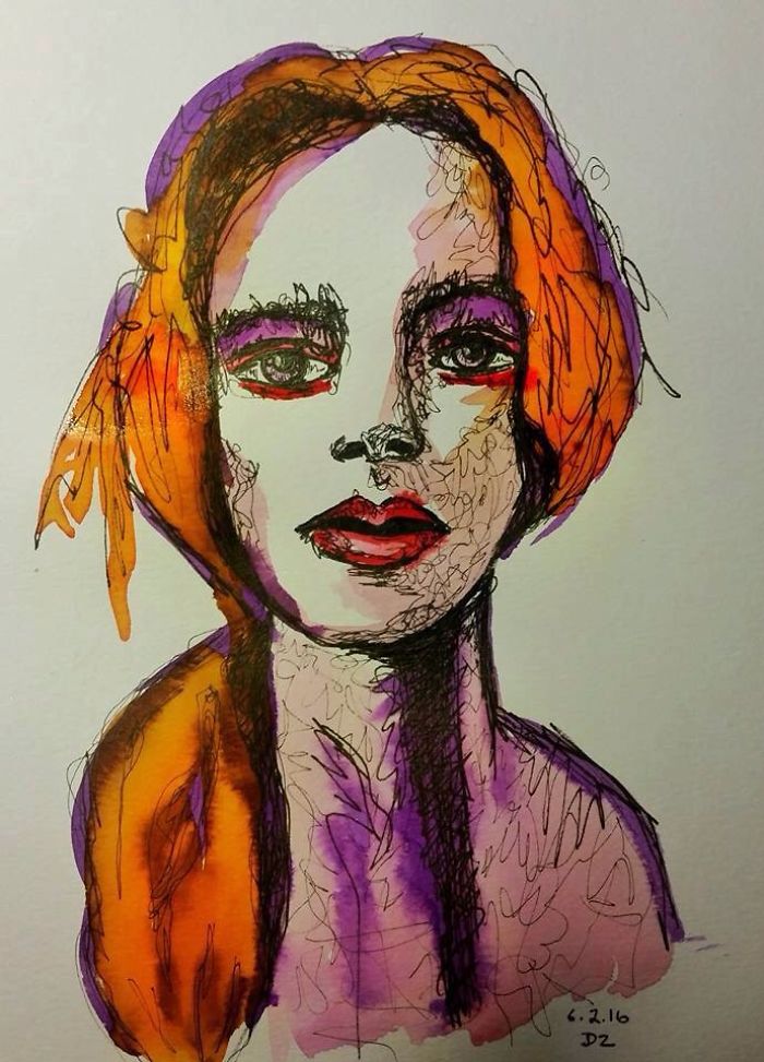 Girls Made Of Water...color Girls Made Of Water...color