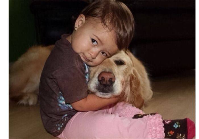 20+ Dogs And Their Adorable Baby Buddies