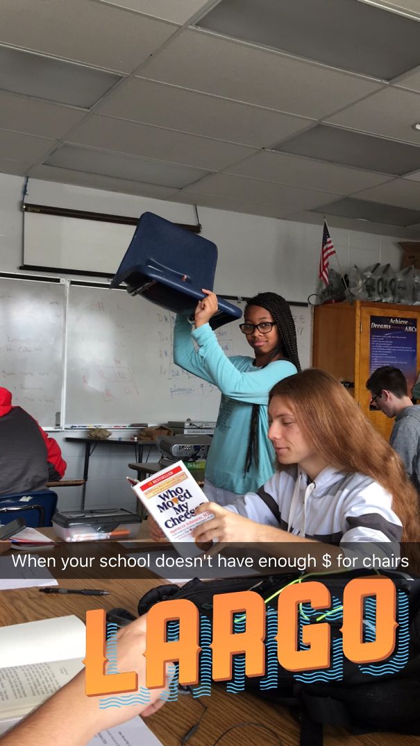 When All The Chairs Are Taken And The Only One That Is Left Doesn't Have Legs. #thanksobama