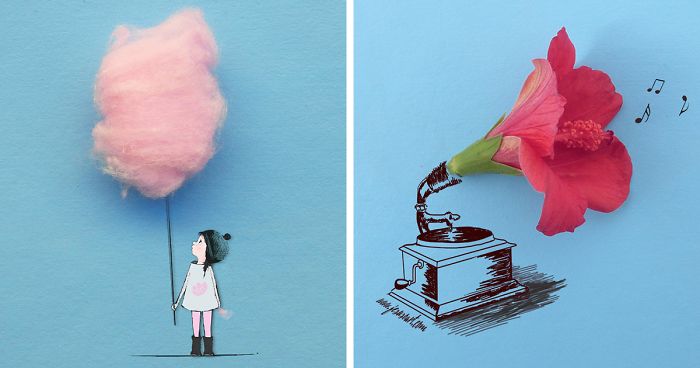 I Turn Flowers & Everyday Objects Into Art