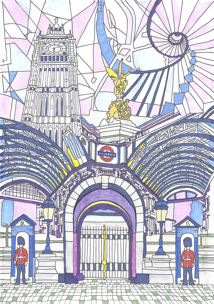 I Make Unique Illustrations Representing Cities I Make Unique Illustrations Representing Cities