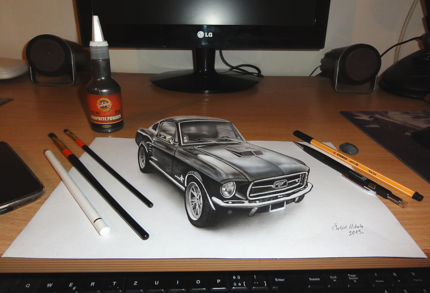 3D Drawings That I Create To Confuse People