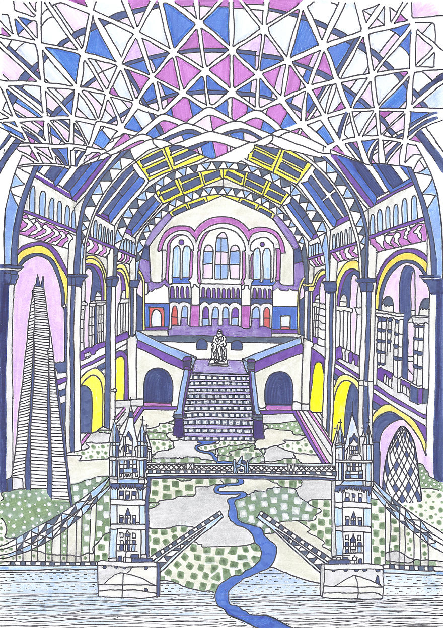 I Make Unique Illustrations Representing Cities I Make Unique Illustrations Representing Cities