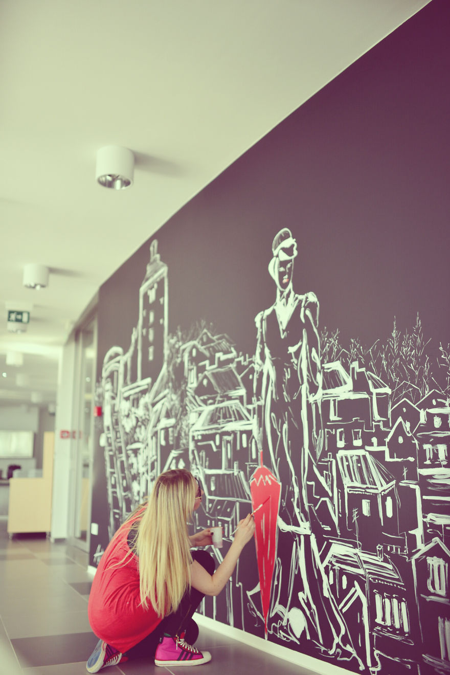 Mural Artist Transforms Boring Walls Into Works Of Art