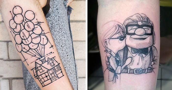 54 Pixar-Inspired Tattoo Ideas54 Pixar-Inspired Tattoo Ideas