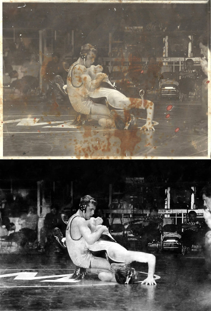 Photo Restoration. From Badly Damaged To Like New