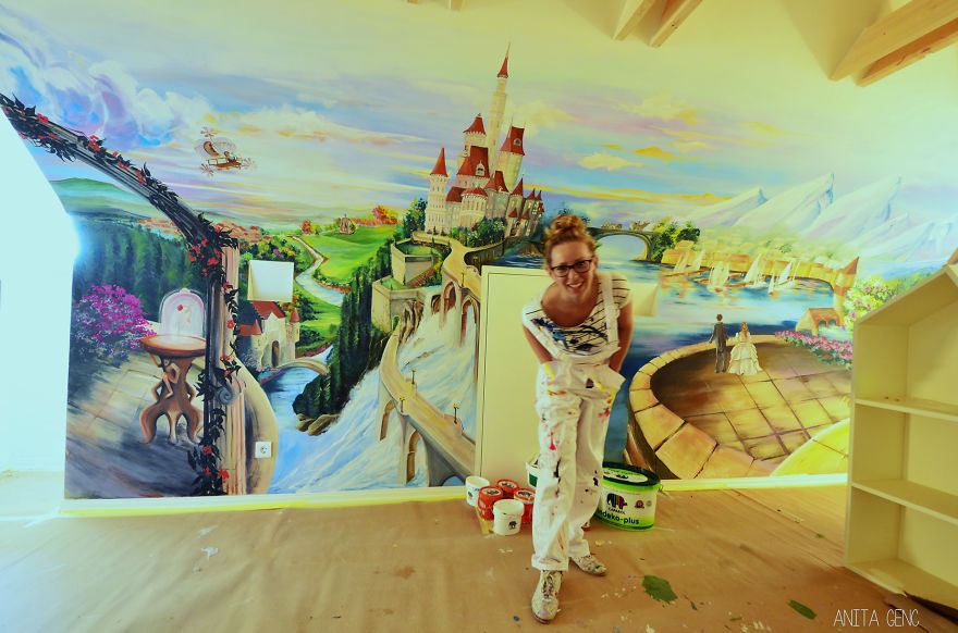 Mural Artist Transforms Boring Walls Into Works Of Art