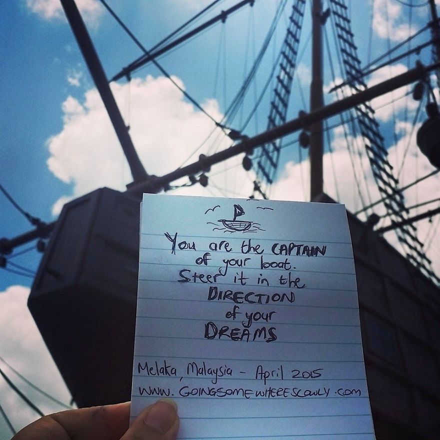 I Travel From Place To Place To Scribble The Notes I Travel From Place To Place To Scribble The Notes