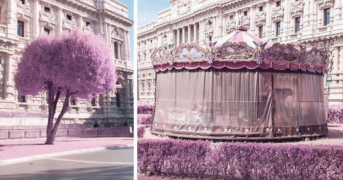 I Photographed Rome In Infrared