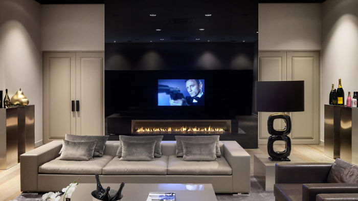 Contemporary Twist On Conventional Fireplaces