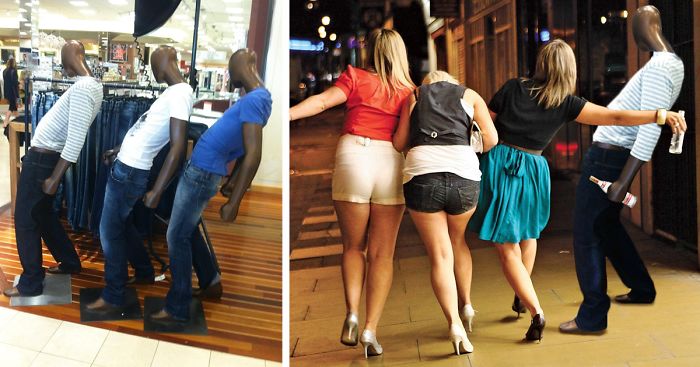 Challenge: Three Funny Mannequins