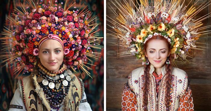 Modern Women Wearing Traditional Ukrainian Crowns Give New Meaning To Ancient Tradition