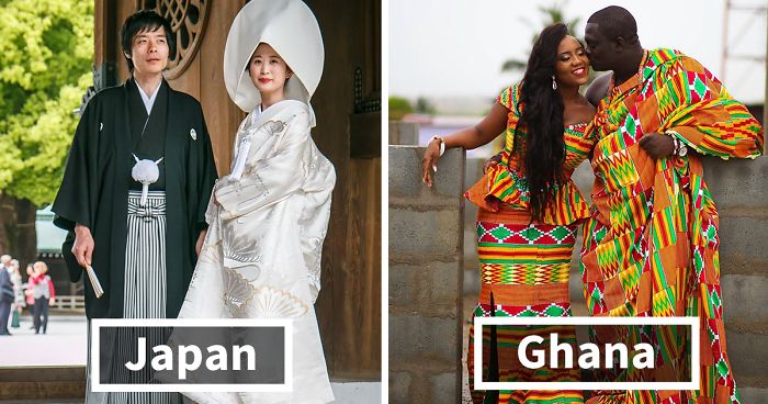 How Traditional Wedding Outfits Look Around The World (38 Pics)