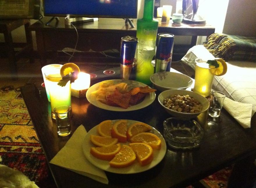 Drink Table At Home :s