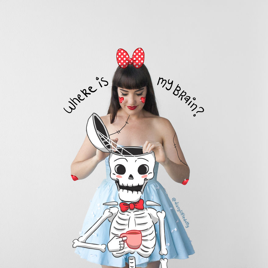 "Oh What A Shame, You've Lost A Brain That You Never Had"