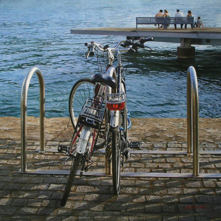 Seaside Watercolour Paintings That Look Like Photographs Seaside Watercolour Paintings That Look Like Photographs