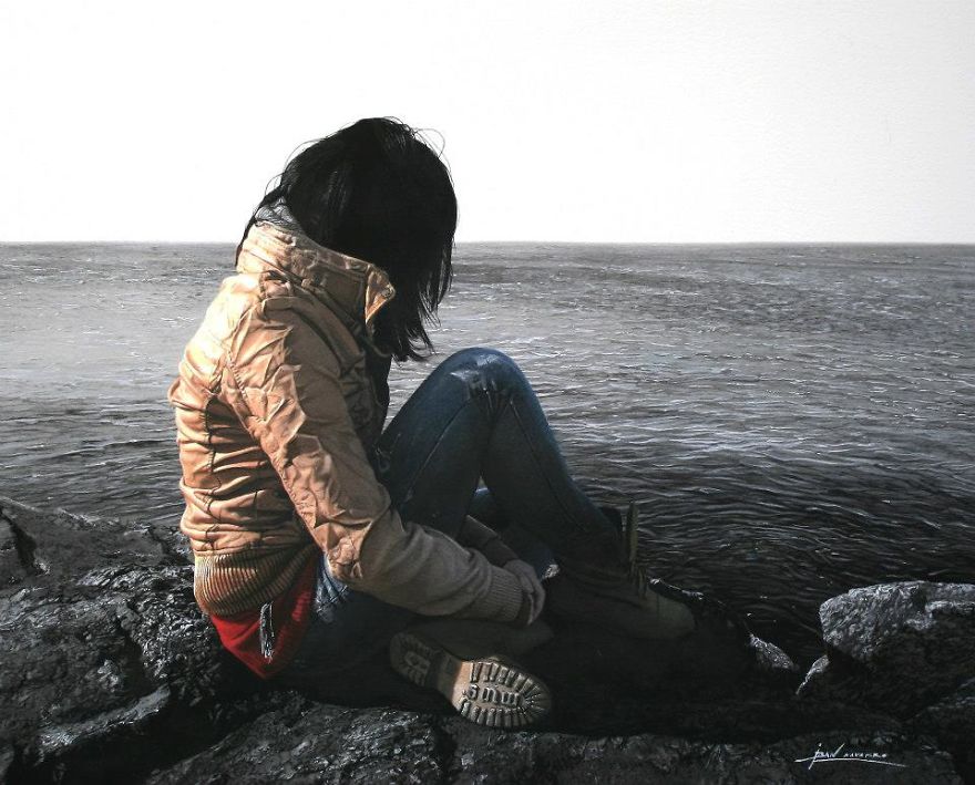 Seaside Watercolour Paintings That Look Like Photographs