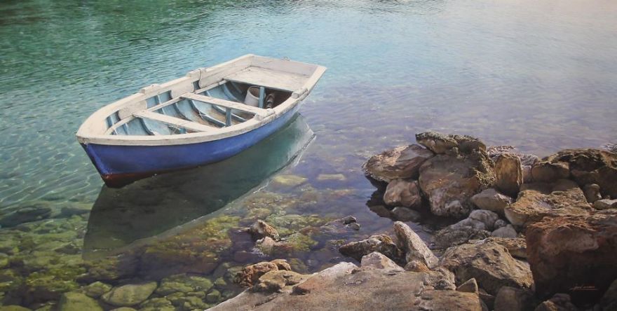 Seaside Watercolour Paintings That Look Like Photographs Seaside Watercolour Paintings That Look Like Photographs