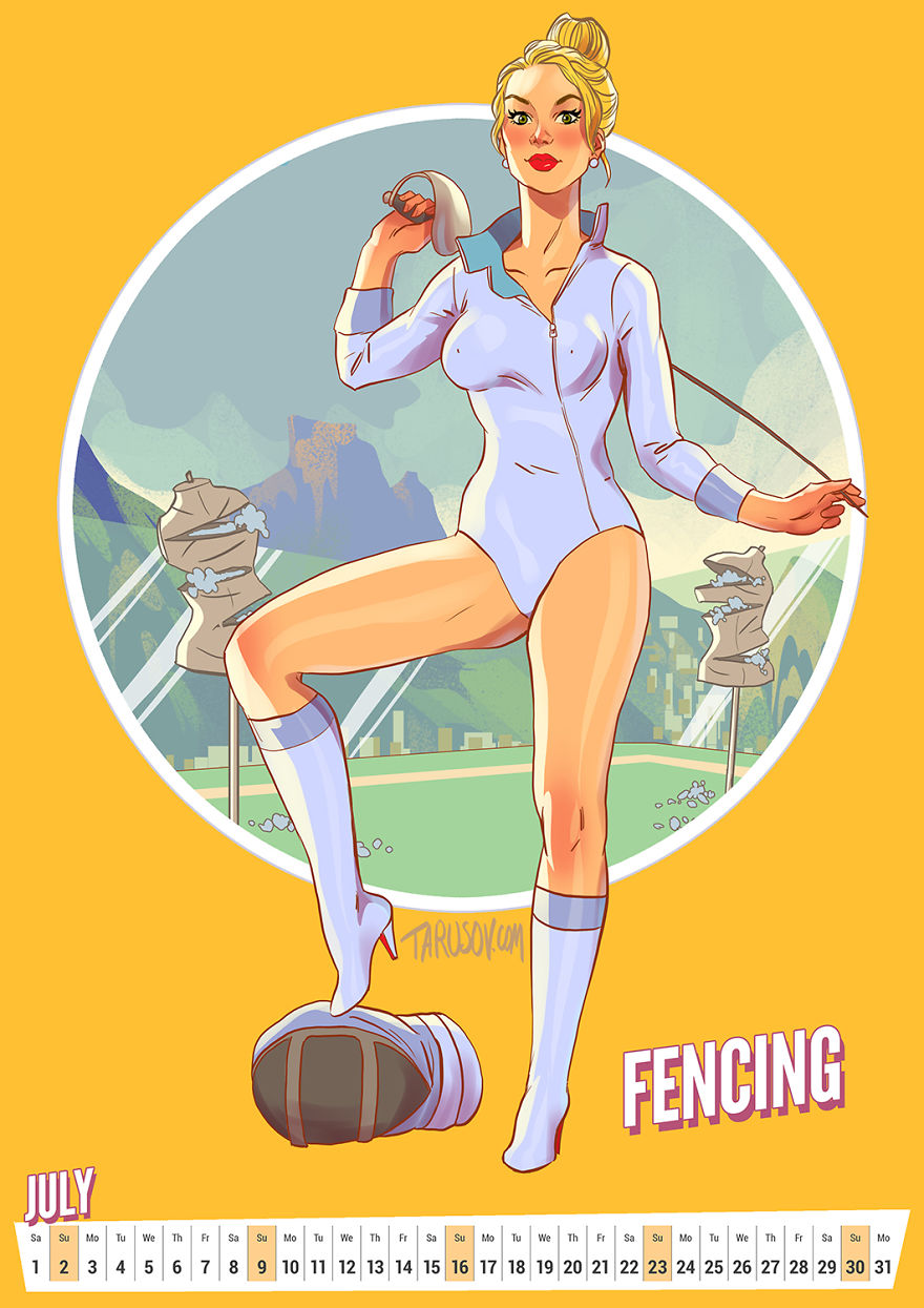 Summer Olympics Calendar