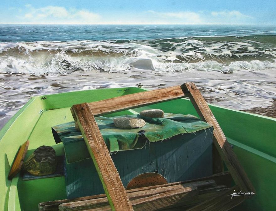 Seaside Watercolour Paintings That Look Like Photographs Seaside Watercolour Paintings That Look Like Photographs