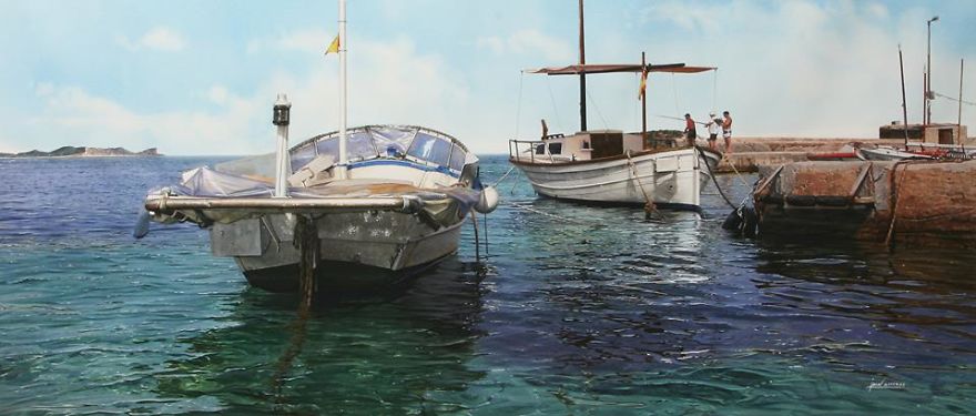 Seaside Watercolour Paintings That Look Like Photographs Seaside Watercolour Paintings That Look Like Photographs