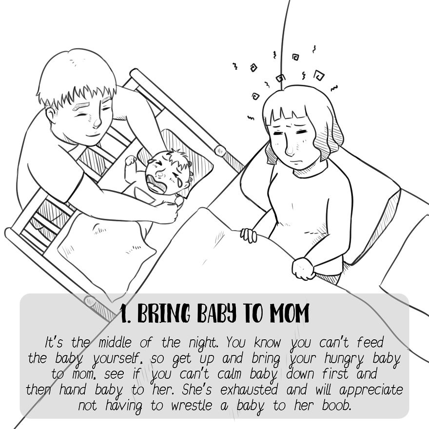 10 Ways Dad Can Really Help With Breastfeeding