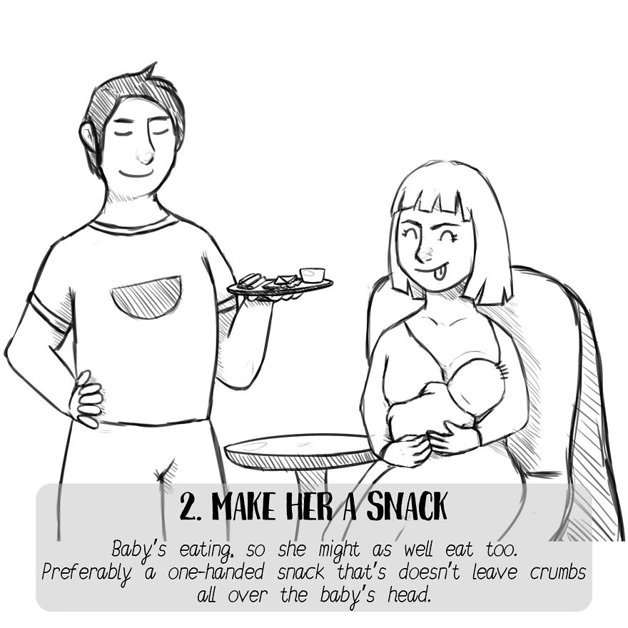 10 Ways Dad Can Really Help With Breastfeeding