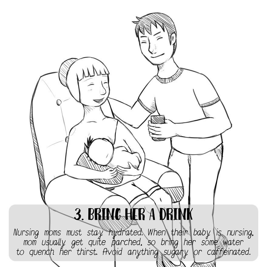 10 Ways Dad Can Really Help With Breastfeeding