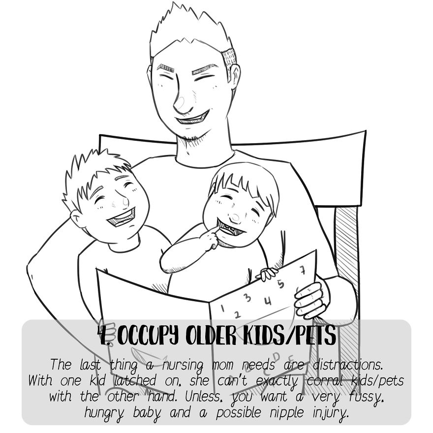 10 Ways Dad Can Really Help With Breastfeeding