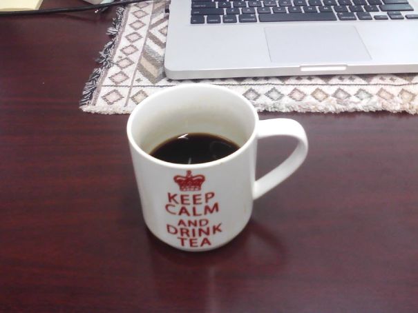 No! I Will Freak Out And Drink Coffee Instead