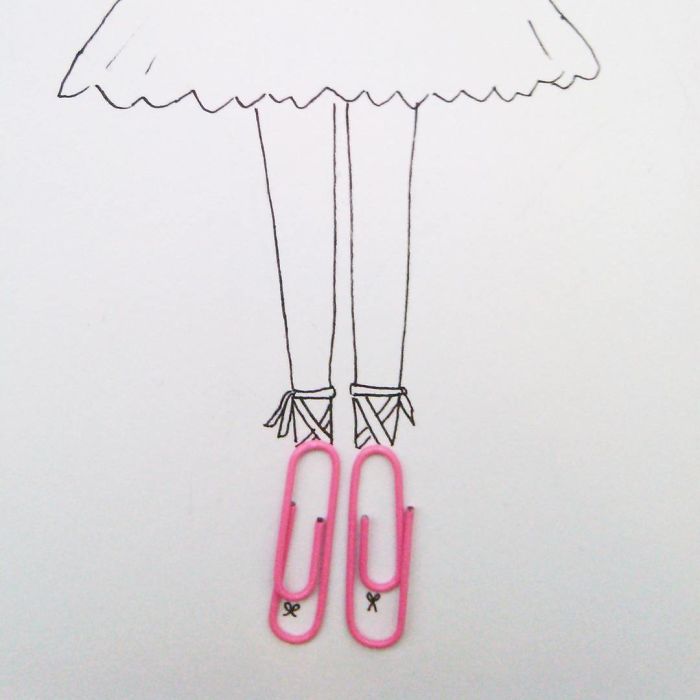 I Created Hundreds Of Witty, Miniature Drawings Around Tiny Everyday Objects