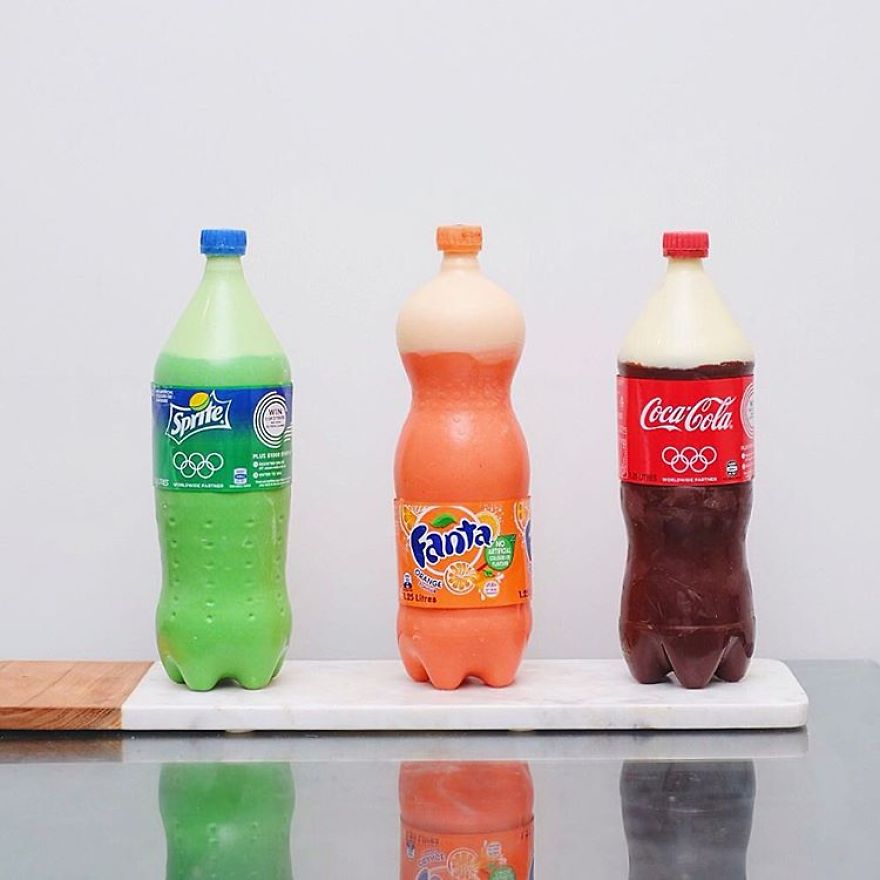 Edible Soda Cakes Look Too Realistic To Eat