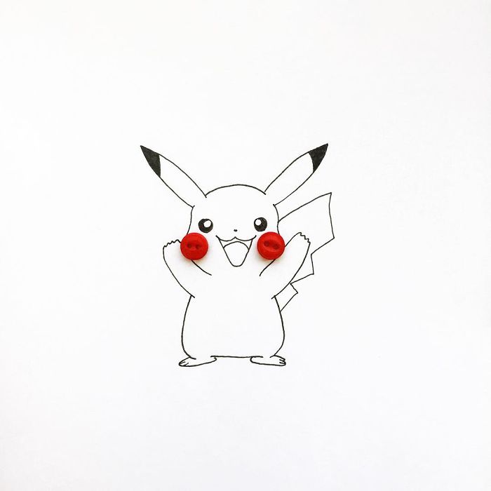 I Created Hundreds Of Witty, Miniature Drawings Around Tiny Everyday Objects