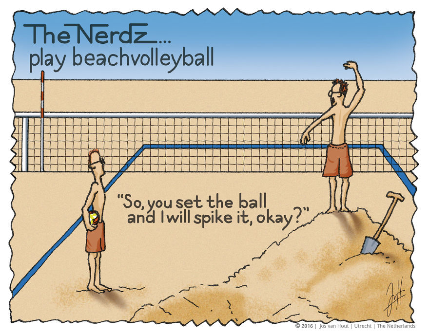 The Nerdz - Comics On Sports The Nerdz - Comics On Sports