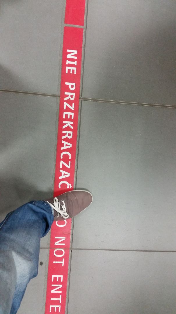 Security Line At The Airport. Things Get Serious After That.