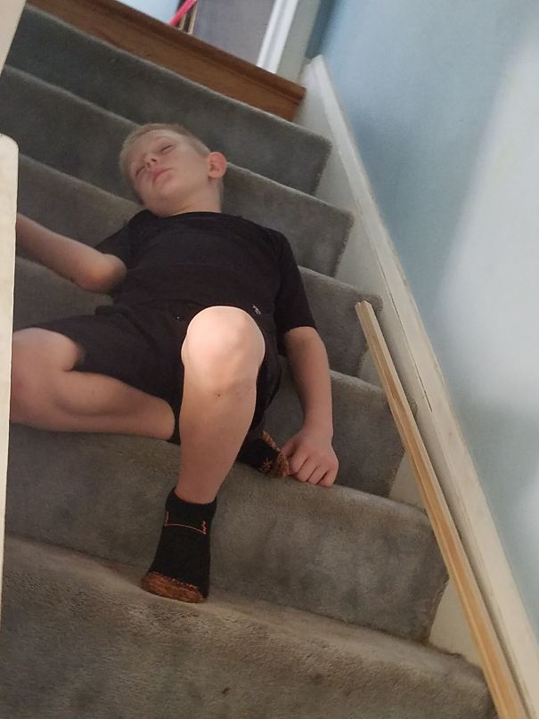 Balancing On The Stair