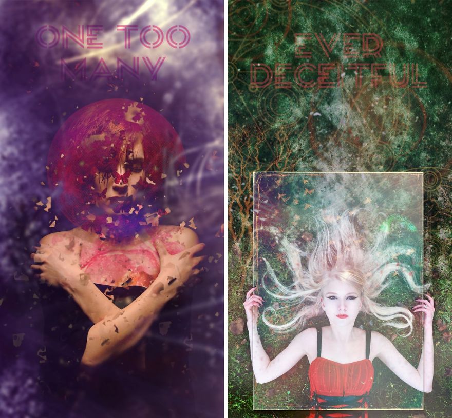 My Demons Illustrated In Photoshop