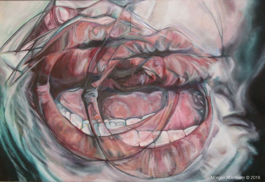 '3:01 Am'// Morgan Abenhaim// Oil On Panel 36"x48"// @morganabenhaim