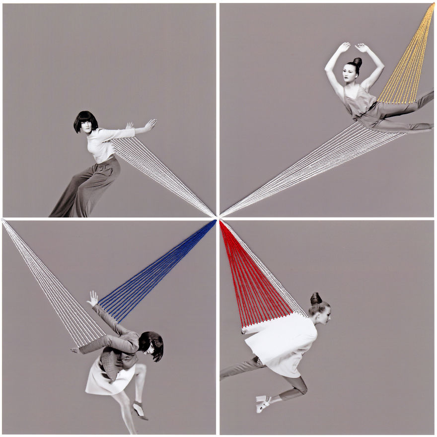 I Add An Extra Dimension To Photographs With Embroidery